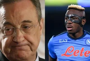 The decision that Florentino Pérez made with Osimhen that paralyzes Europe