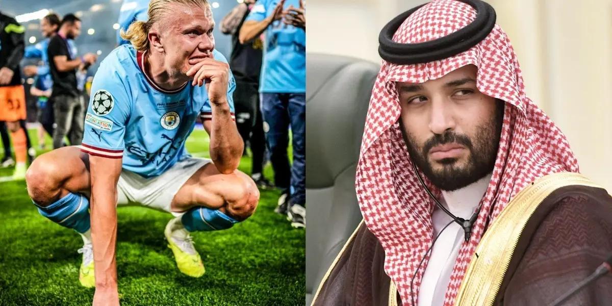 The decision they made in Saudi Arabia to sign Erling Haaland