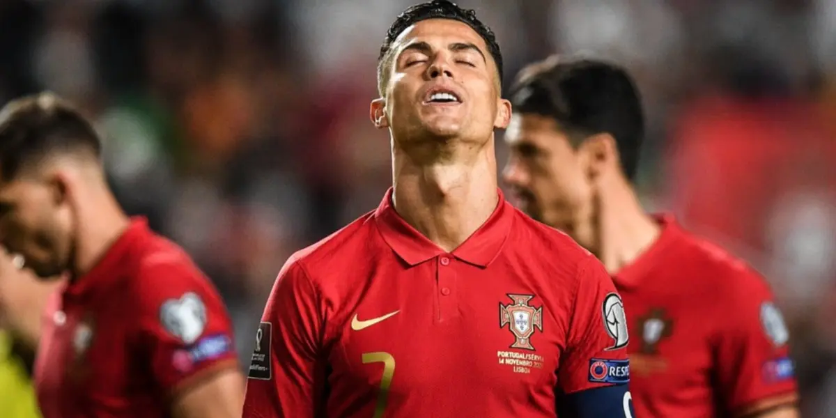 The defeat of Portugal against Serbia, put Cristiano Ronaldo in the eye of the storm, since he will have to play the playoffs, to be able to access the Qatar 2022 World Cup.