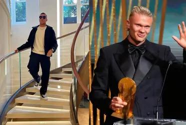 The difference in prices between Haaland and Mbappe's home