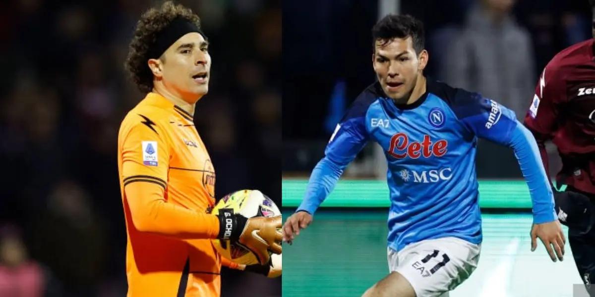 The duel between Hirving Lozano and Guillermo Ochoa had many emotions; one of them provoked Paco Memo's anger