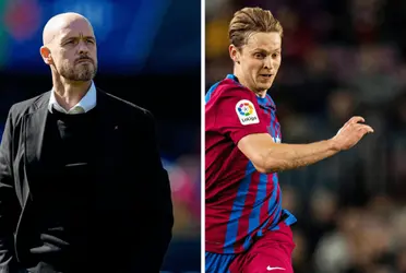 Erik ten Hag removes the main obstacle to Frenkie de Jong's move to Old Trafford