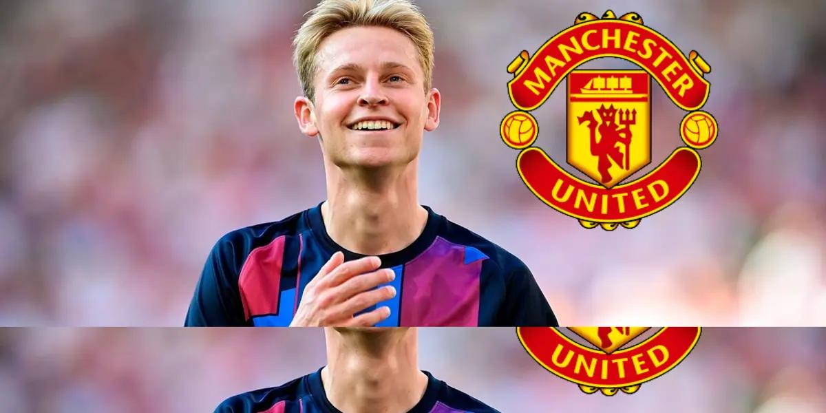 The Dutchman appears to be very happy in Barcelona.