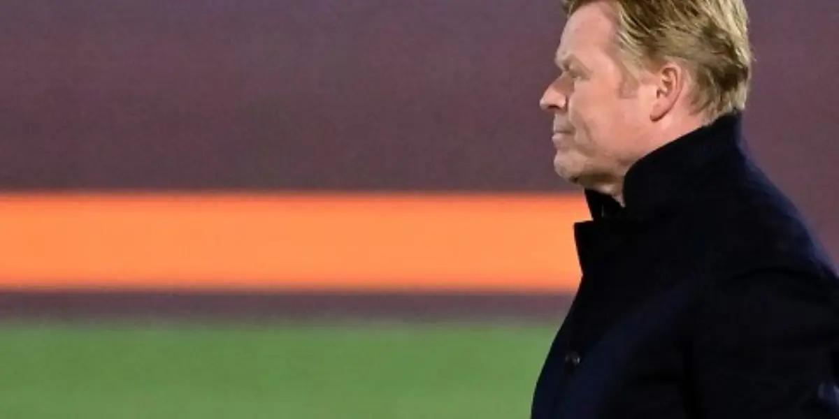 The Dutchman is not Laporta's favorite neither Messi's and could quit the Spanish club.