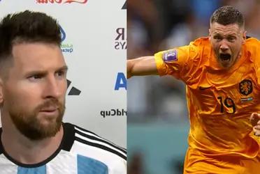 The Dutchman is remembered in Argentina for his crossover with Leo and now he could be a teammate of an Argentine national team
