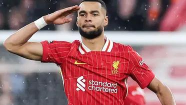 The Dutchman scored the 1:1 after a great individual move inside the box.