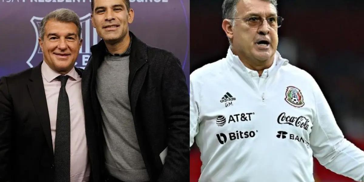 The end of Gerardo Martino is near. Rafa Márquez confessed that he does want to be coach of El Tri, that the illusion is there and what he is asking to be there.