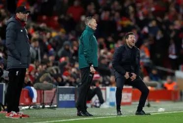The English team's coach, Jurgen Klopp, pointed out against the style proposed by Simeone, which was prudent and preferred not to enter the war.