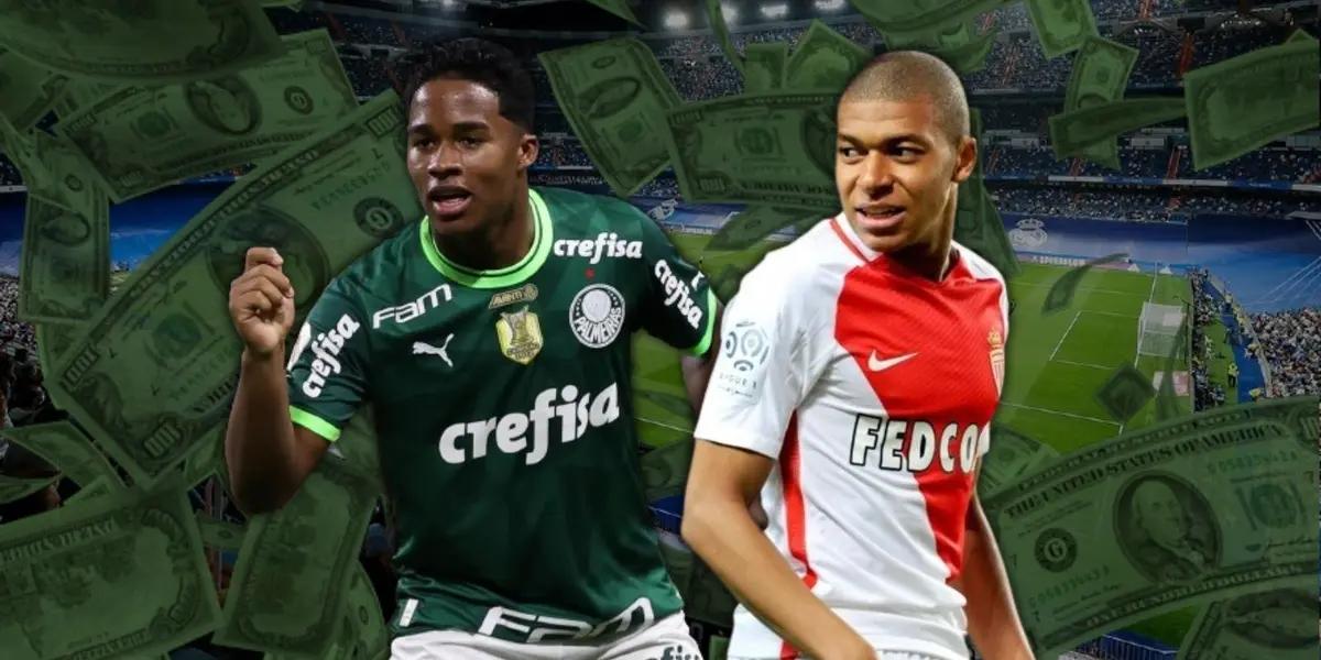 The enormous amount paid for the Brazilian jewel is reminiscent of Kylian Mbappé's beginnings at AS Monaco.