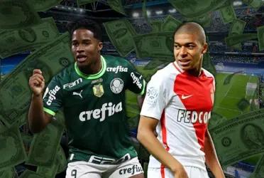 The enormous amount paid for the Brazilian jewel is reminiscent of Kylian Mbappé's beginnings at AS Monaco.