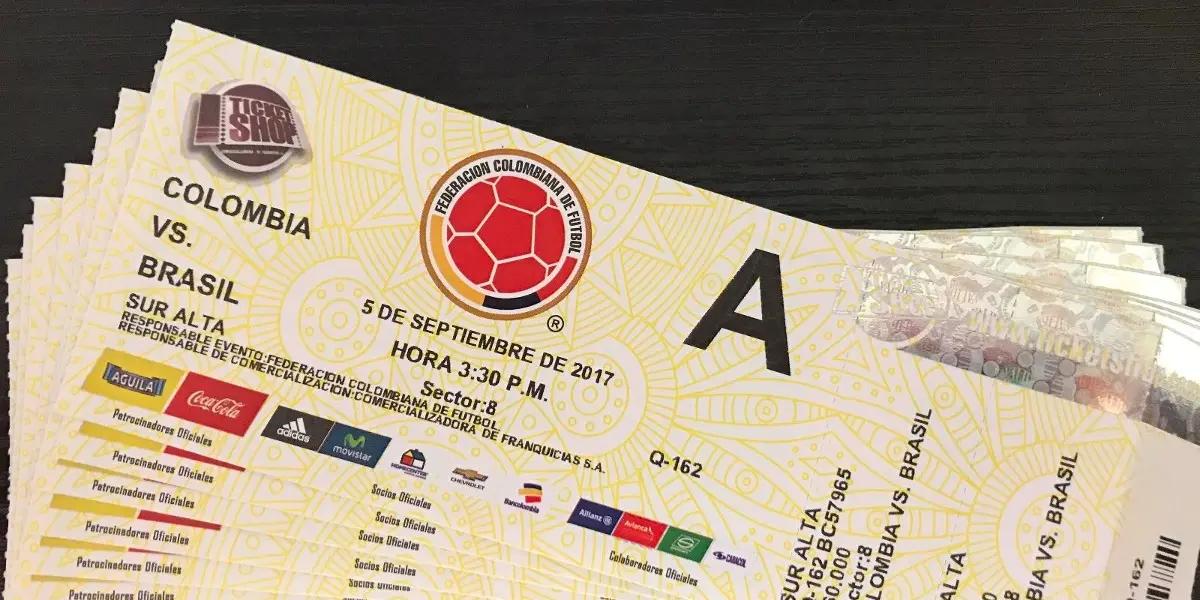 The expected qualifying match in Barranquilla is taken advantage of by the resellers, who take advantage of those who would give everything to see their team against the best in America.