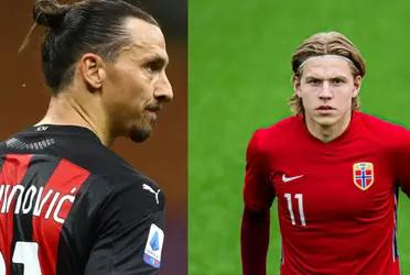 The extraordinary Swedish striker asked a very strange question to a young team-mate, but the whole dressing room laughed.