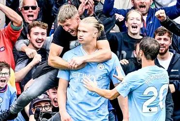 The fan who ran into the field to celebrate Haaland's goal against Sheffield has an unexpected past that everyone is talking about now.