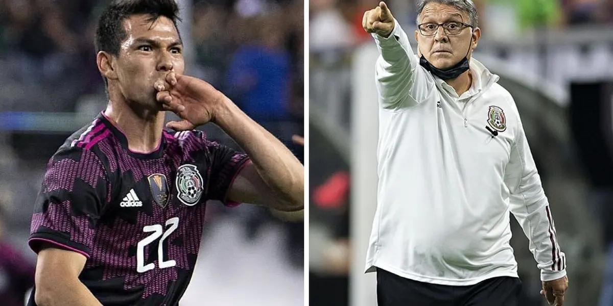The fans are calling for the departure of Gerardo Martino. If it comes to fruition, Hirving Lozano could facilitate the arrival of a coach that would bring order to El Tri.