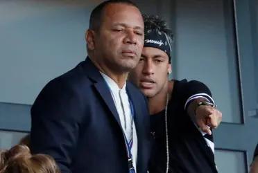 The father of the player exploded on social networks as his son was injured.