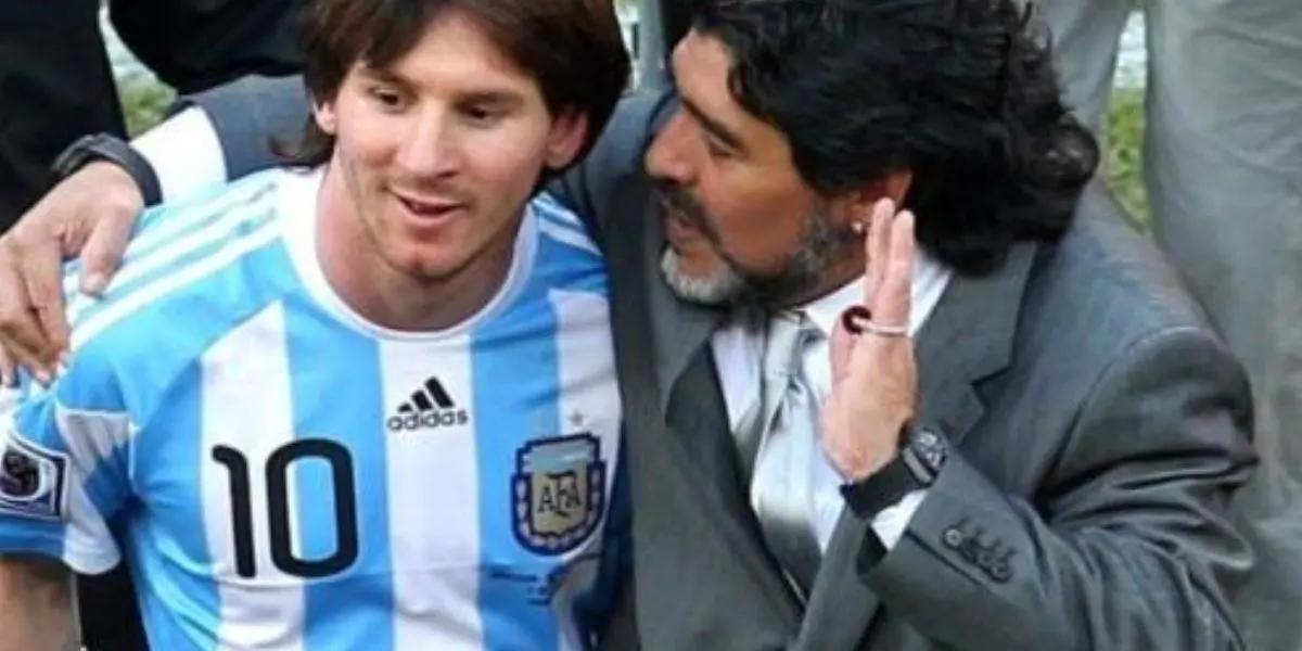 The FC Barcelona star said goodbye to the legend with a post on Instagram.