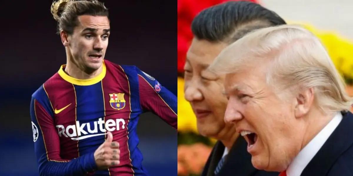 The FC Barcelona striker issued a harsh statement where he preferred to lose money and defend his ideals by facing China as ex-president Trump did.