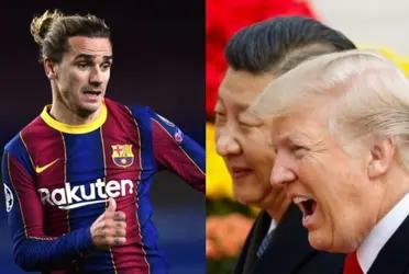 The FC Barcelona striker issued a harsh statement where he preferred to lose money and defend his ideals by facing China as ex-president Trump did.