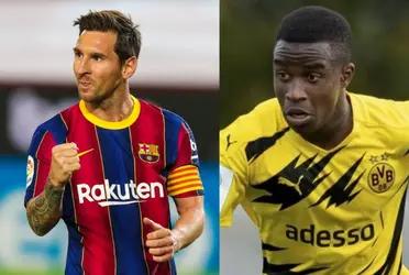 The FC Barcelona striker sent him a curious gift that in German is called the new Lionel Messi and caused great admiration in the public