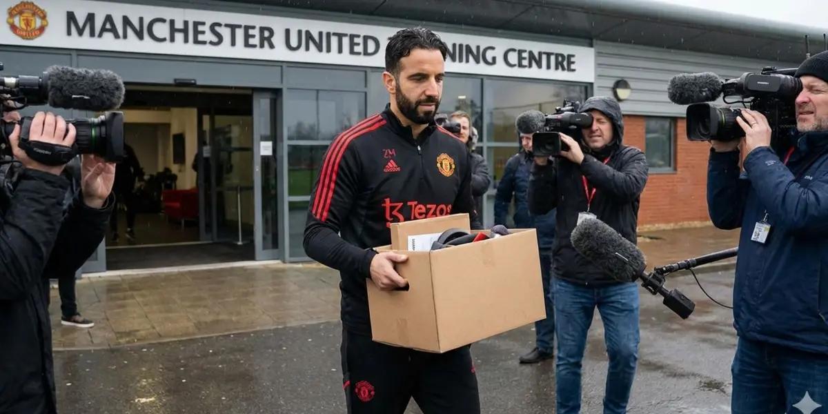 The financial problem that Manchester United must pay to Ruben Amorim's sacked - Image created by AI