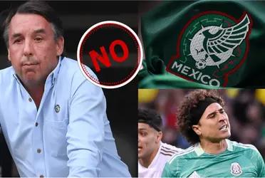 The first vetoed player within El Tri is unveiled. They said no to his presence because he was uncomfortable for Ochoa.