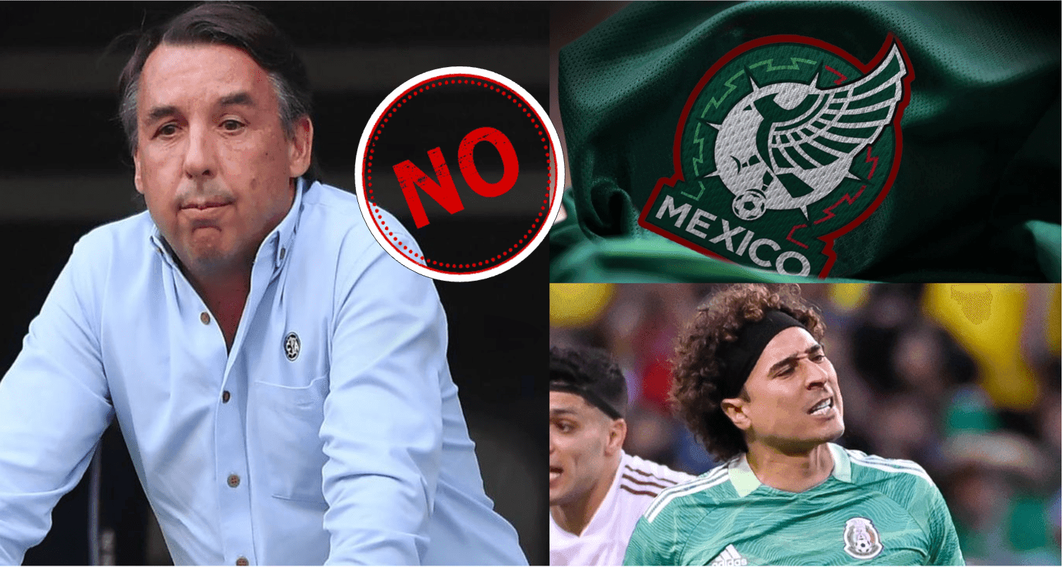 The first vetoed player within El Tri is unveiled. They said no to his presence because he was uncomfortable for Ochoa.