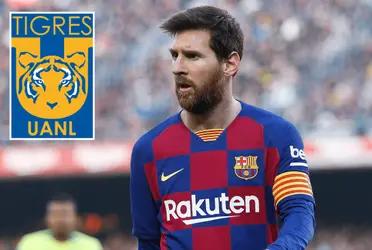 The footballer who played with Messi and rejected club América but now would sign a contract with Tigres in exchange for a million-dollar salary