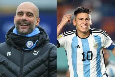 The footballer who shines with Argentina and is already of interest to Manchester City