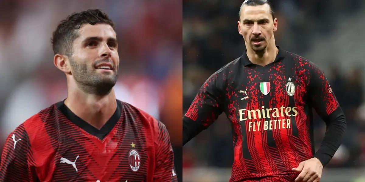 The former AC Milan player already reacts to the level of Pulisic with the Italian team