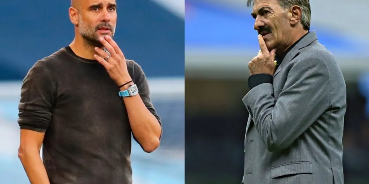The former America coach and the Mexican national team had no mercy with the current Manchester City coach