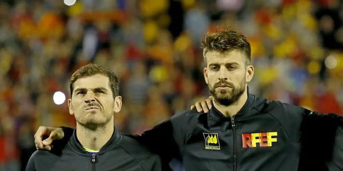 The former Barcelona player publicly mocked the former Real Madrid player