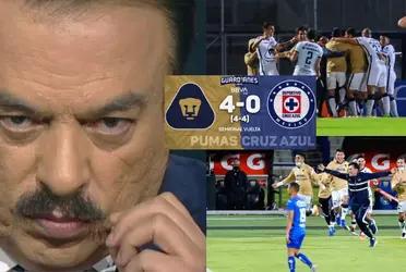 The former Cruz Azul player uncovers what happened in the match against Pumas and points out what happened in the dressing room