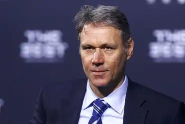 The former Dutch striker surprised everyone with his request.