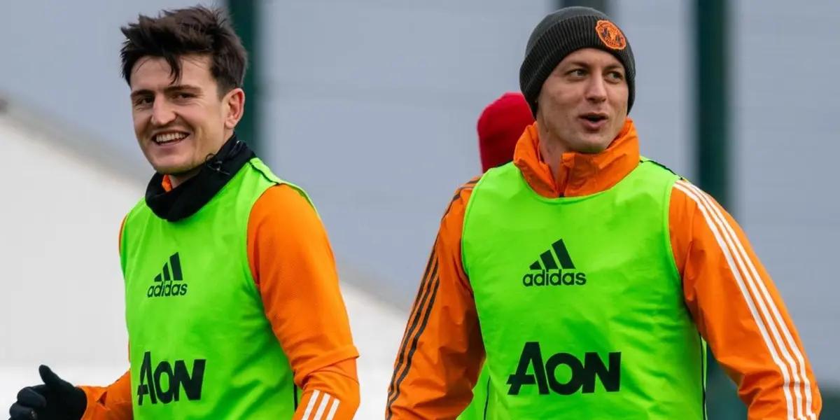 The former Manchester United player spoke about Harry Maguire