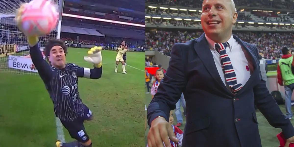 The former Mexican player reacted to polemic decision in Club America vs Chivas game.