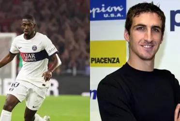 The former player had no filter to say what he thinks of the French player.