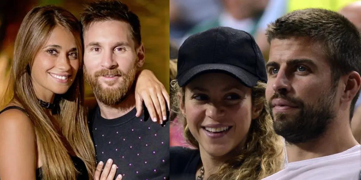 The former player had a new snub against his ex-partner, the Colombian singer.