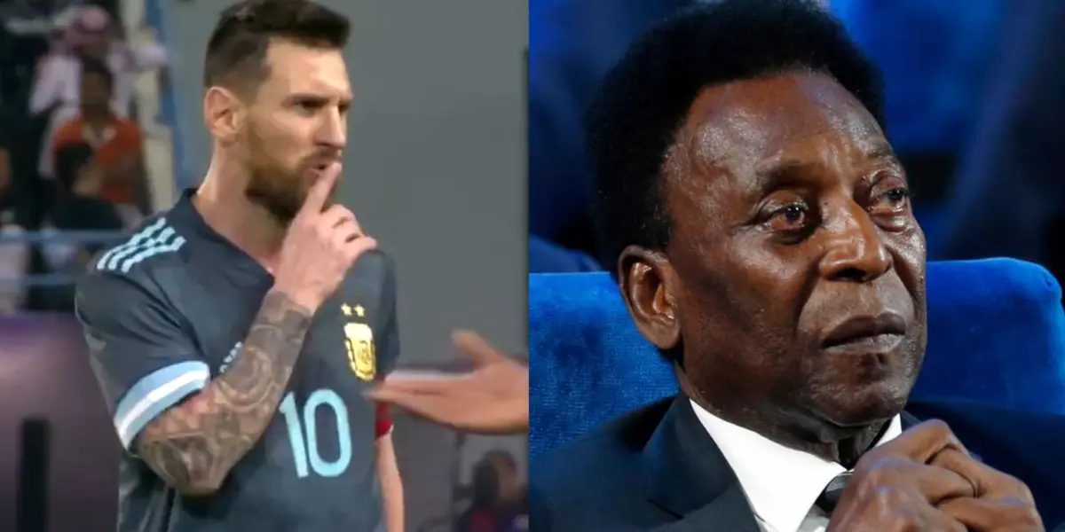 He underestimated Messi, Pelé's new display of arrogance against Leo