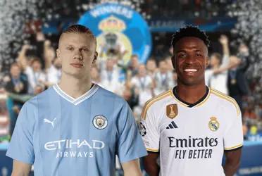 The forward appears as a possibility for Real Madrid and the Madrid fans are excited about Vinicius' post and the Norwegian's respective response.