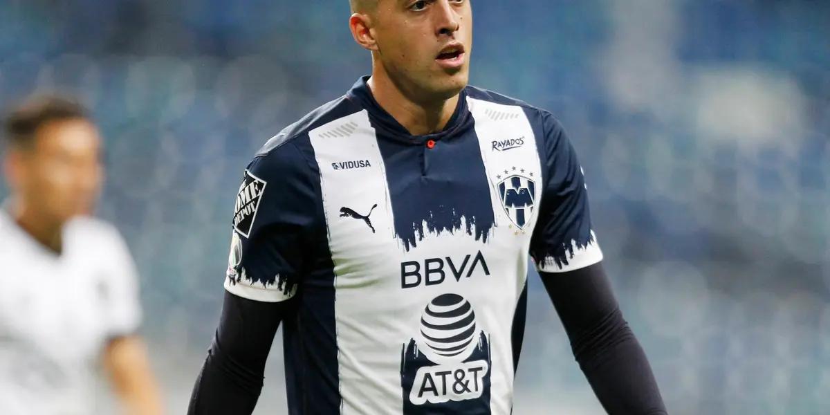 The forward scored in the triumph of Rayados.