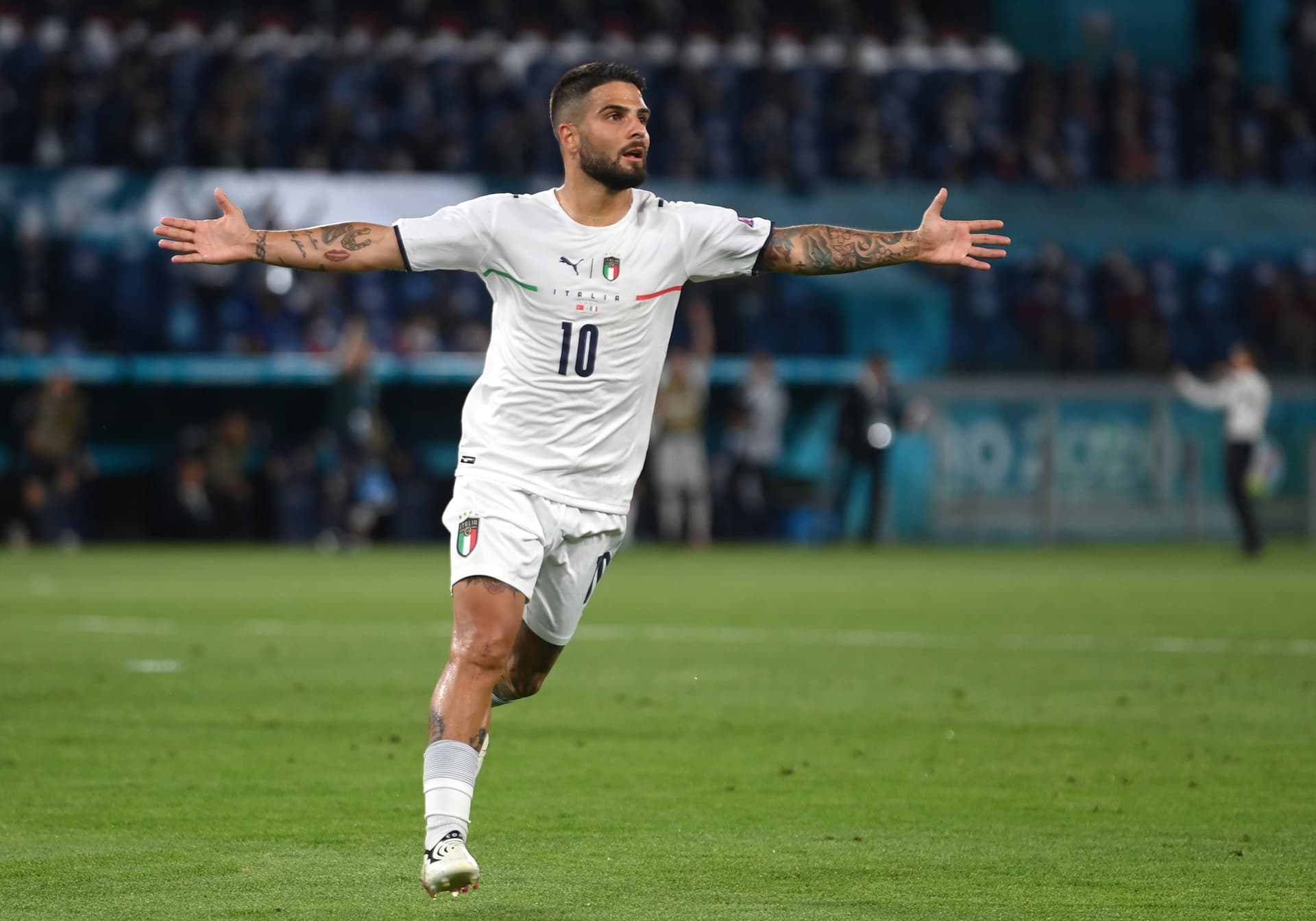 The forward was the figure of Italy in the victory against Turkey