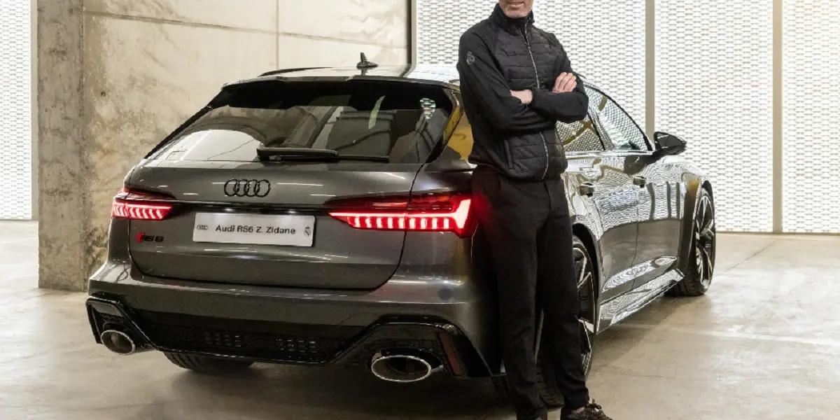 The French coach and a luxury vehicle