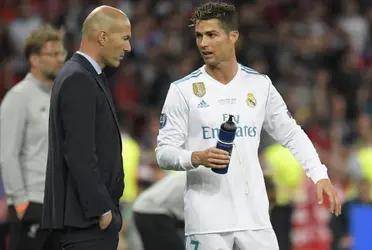 The French coach and the Portuguese striker could meet again.