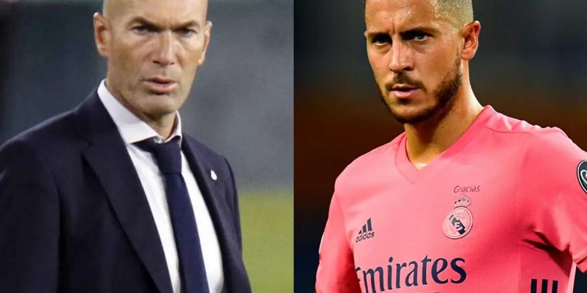 The French coach exploded with the Belgium star and is thinking on axing him from the Galacticos in a barter for this player.