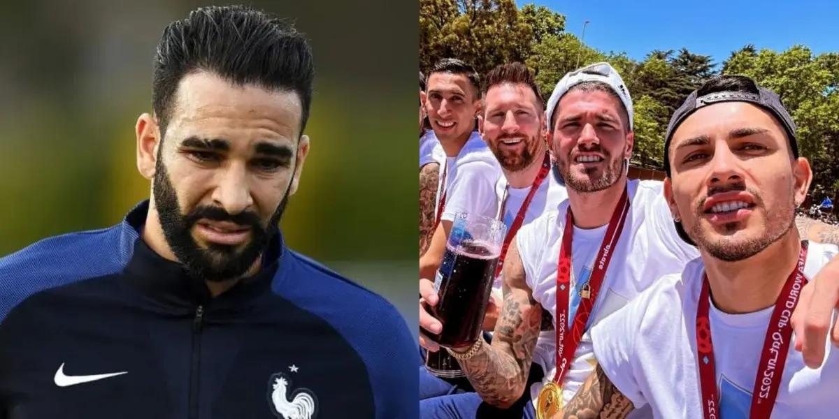 The French defender was very tough against Dibu Martínez, and the Scaloneta players did not forgive him.