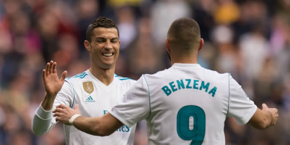 The French forward and Real Madrid superstar is feeling confident now that the Portuguese legend is out of the team, but he said he has a great relationship with the Juventus winger.
