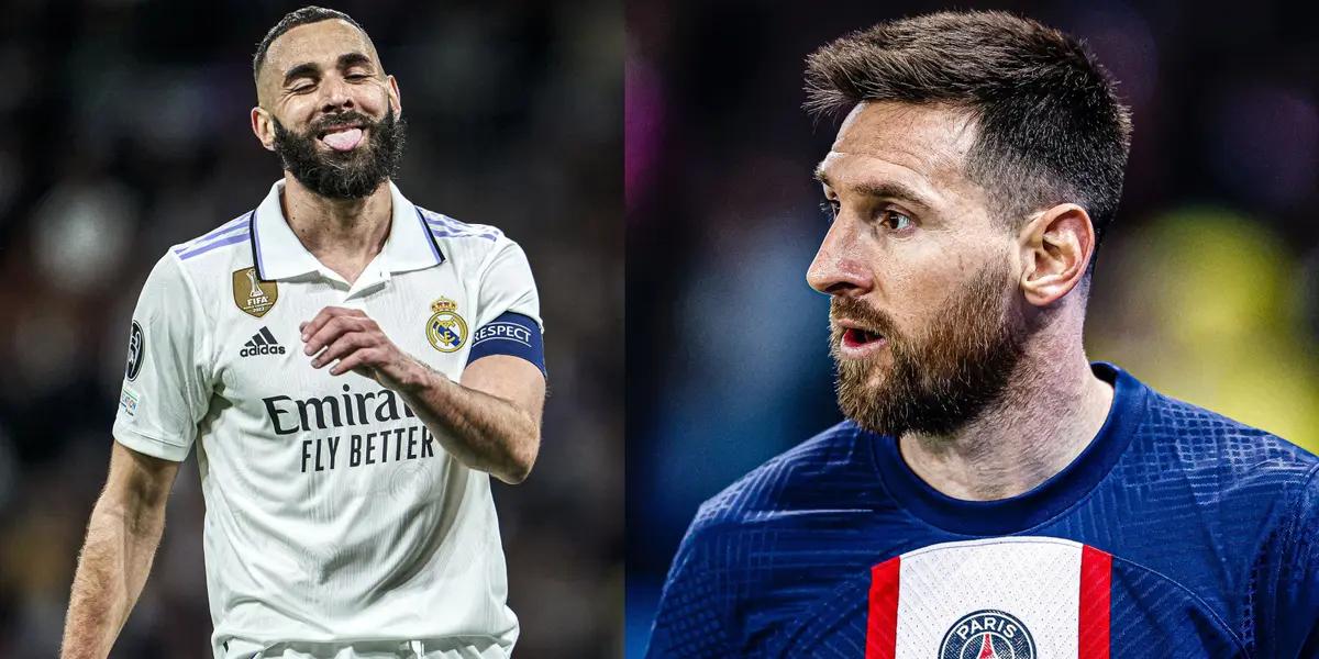 The French forward does not stop converting with the white team.