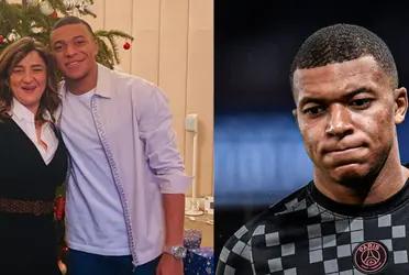 The French forward is represented by his mother Fayza.