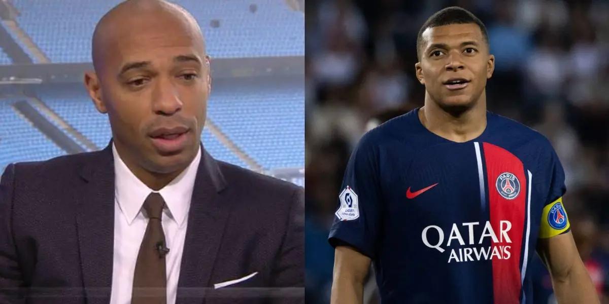 The French legend talks about Kylian Mbappe