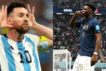 The French midfielder ignored the top winner of the Ballon d'Or before facing Argentina